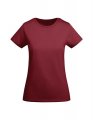 Dames T-shirt Eco Roly Breda CA6699 garnet red